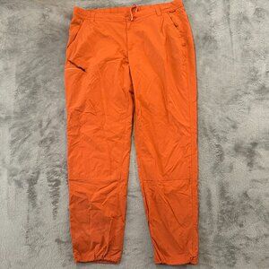 REI Co-Op Orange Nylon Hiking Pants Women's 16 Outdoor Camping